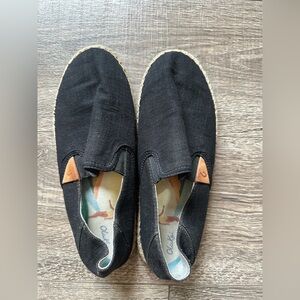 OluKai Women’s Black Slip-On Shoes